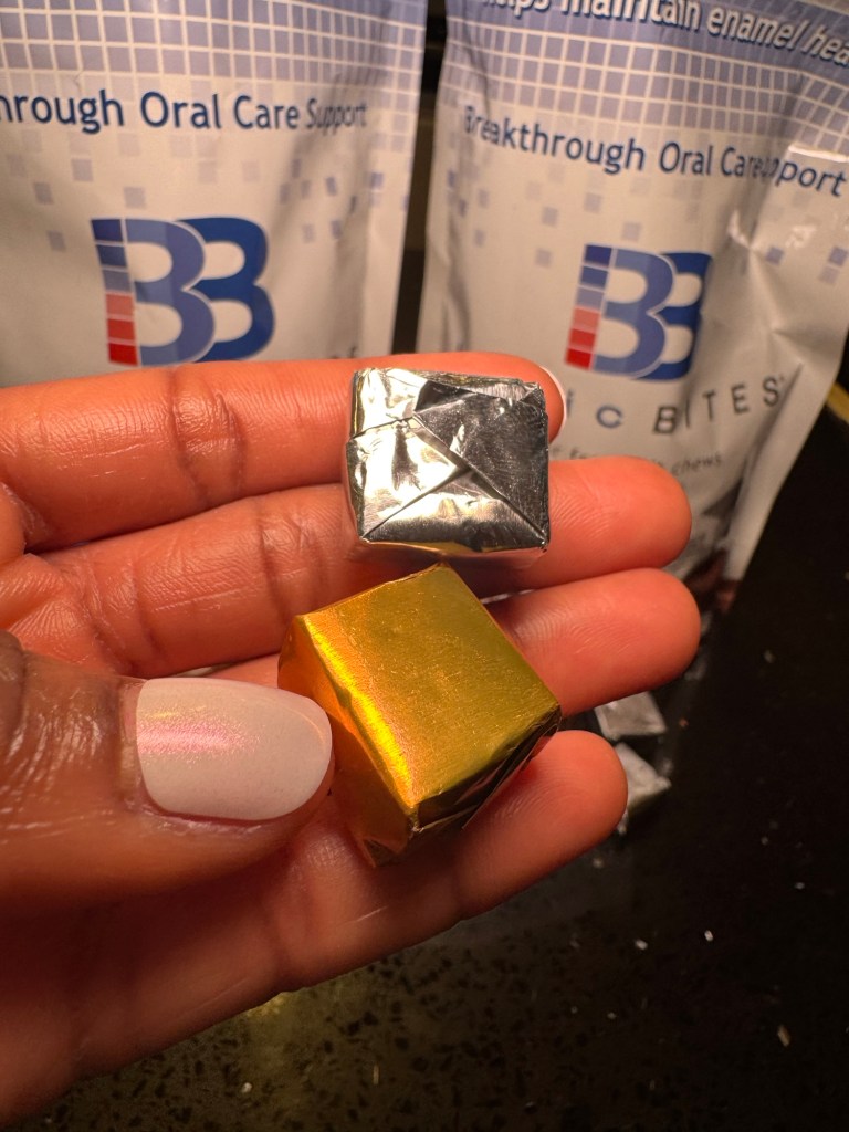 Basic Bites Dental Chews supporting the good bacteria in your mouth