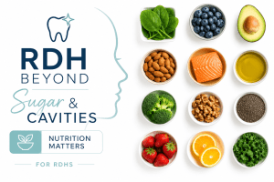 main image graphic about dental nutrition